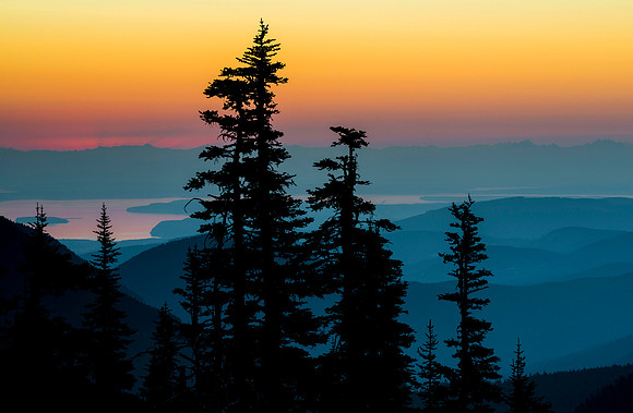 Sunrise at Hurricane Ridge