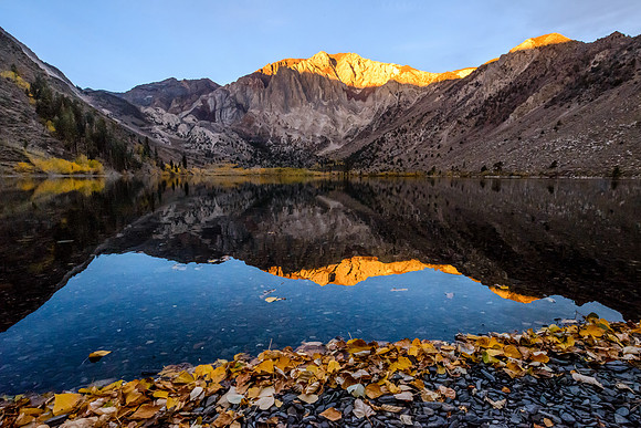 Sunrise over Convict Lake